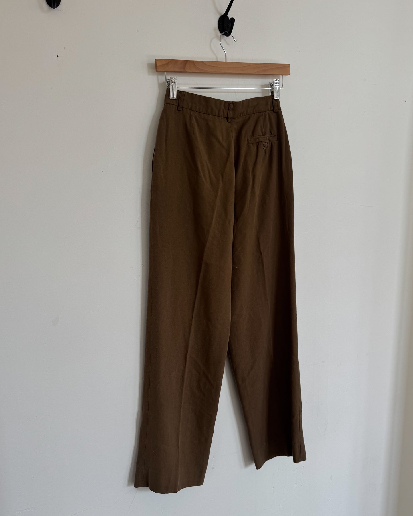 Raw Silk Trousers