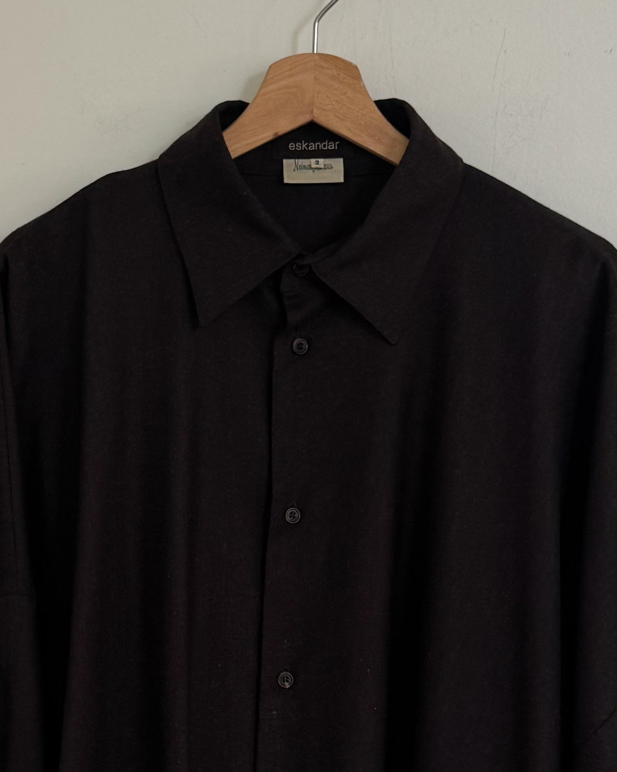 Eskandar Wool Shirt