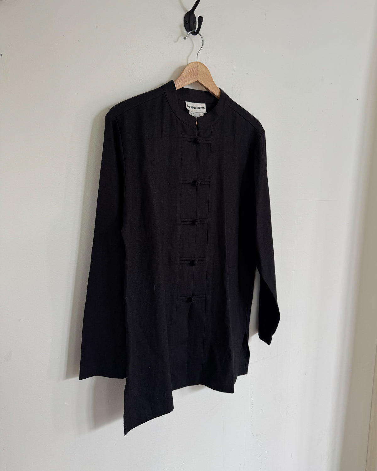 Linen Pankou Closure Jacket