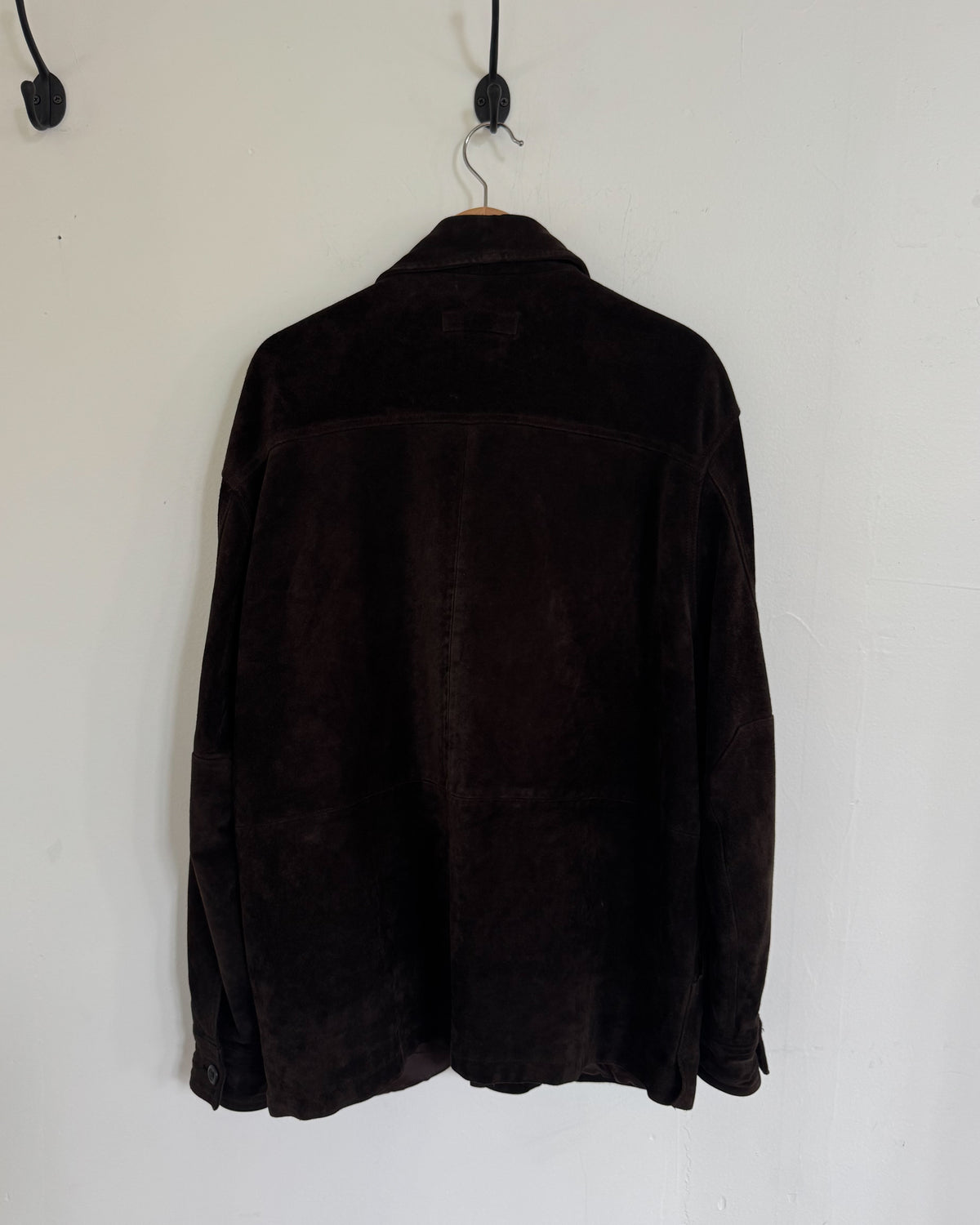 Suede Shirt Jacket