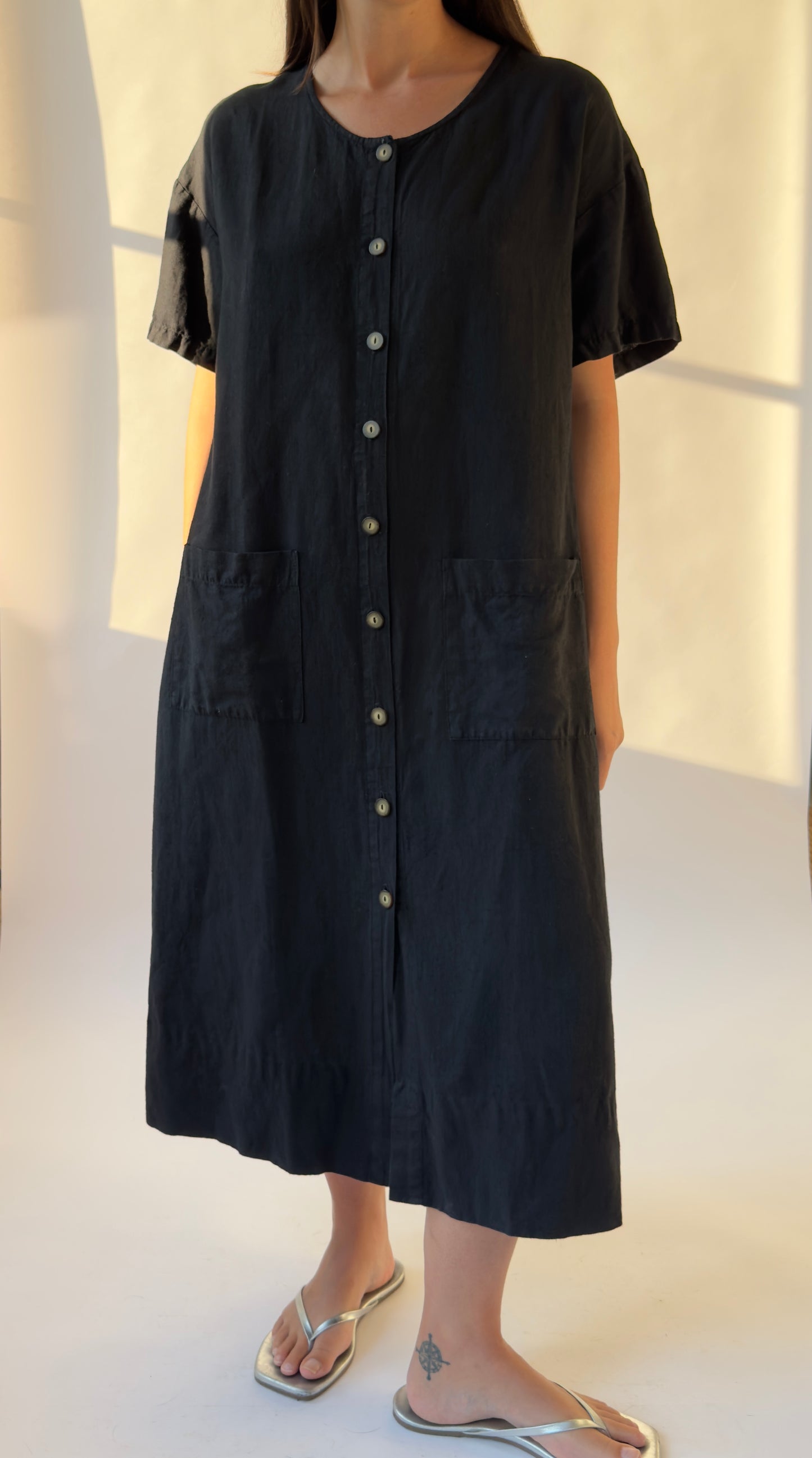 Vintage Linen Dress