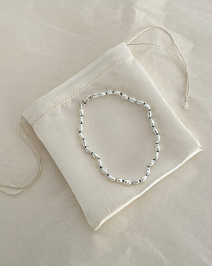 Hand Knotted Pearl Bracelet