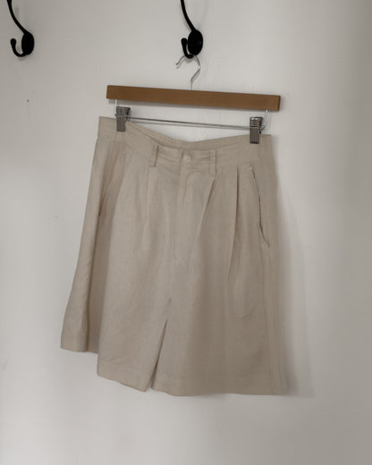 Raw Silk Shorts