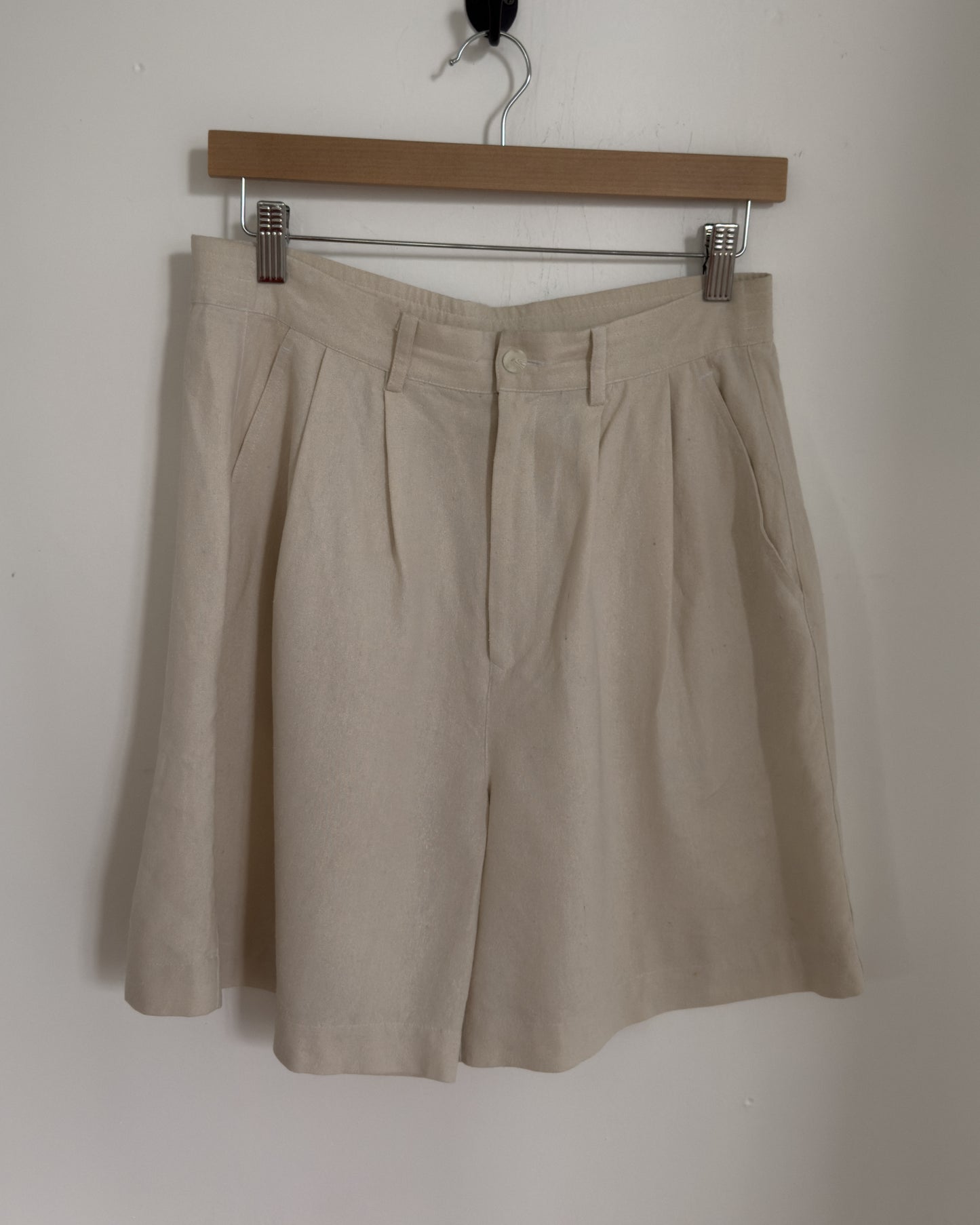 Raw Silk Shorts