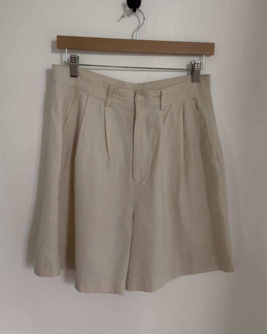 Raw Silk Shorts