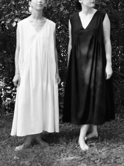 The Raw Silk Dress
