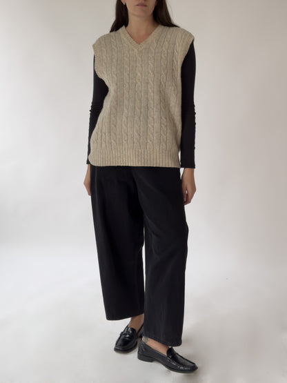 Vintage Shetland Wool Vest