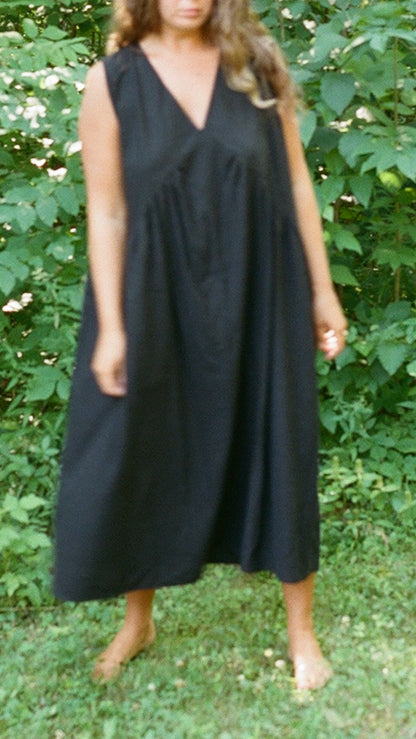 The Raw Silk Dress