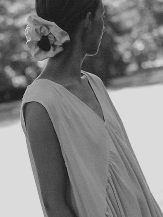 The Raw Silk Scrunchie