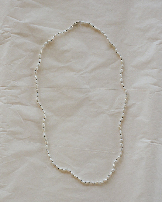 Hand Knotted Pearl Neckalce
