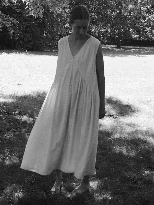 The Raw Silk Dress