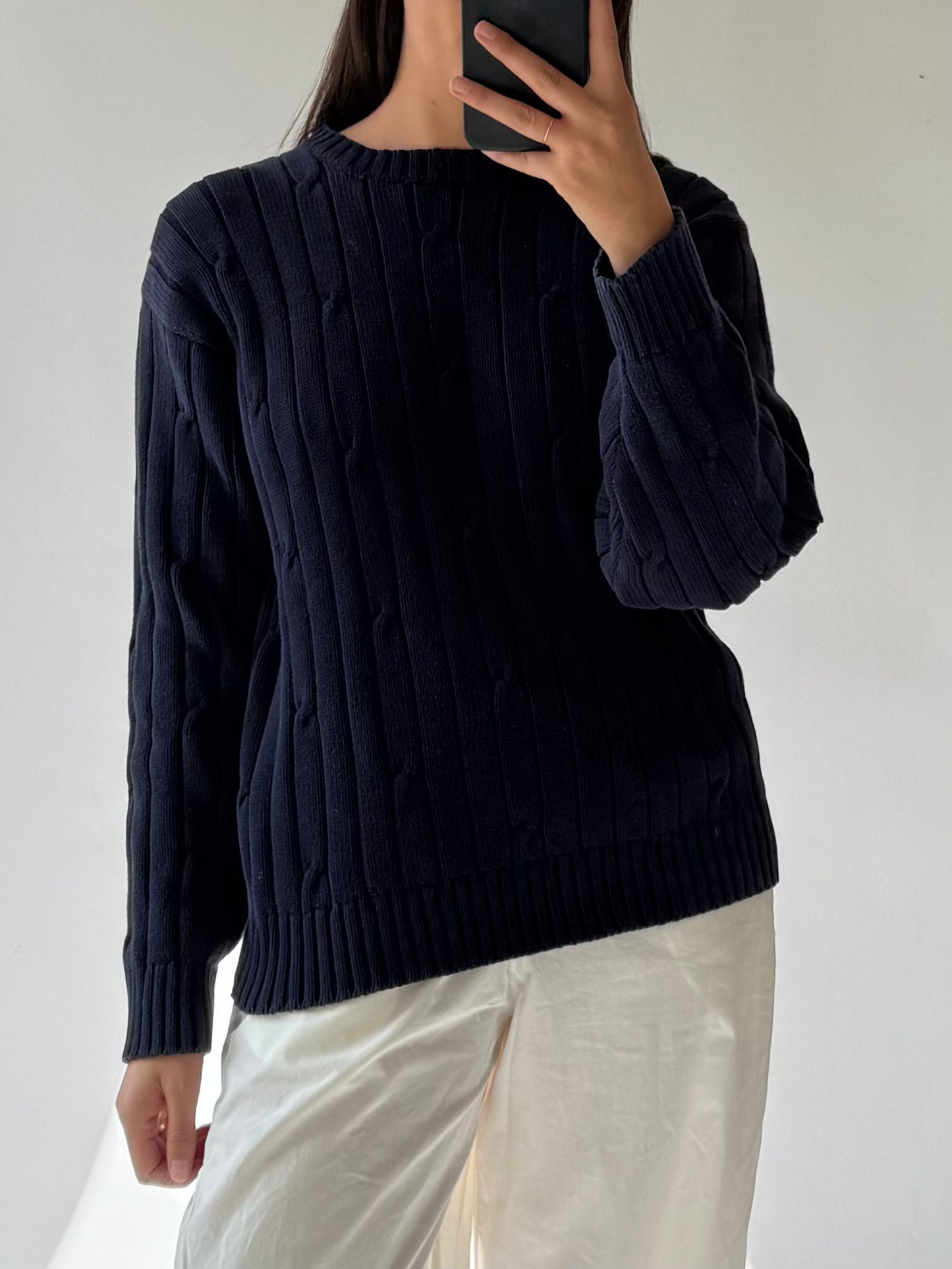 Vintage 90s J Crew Cotton Knit
