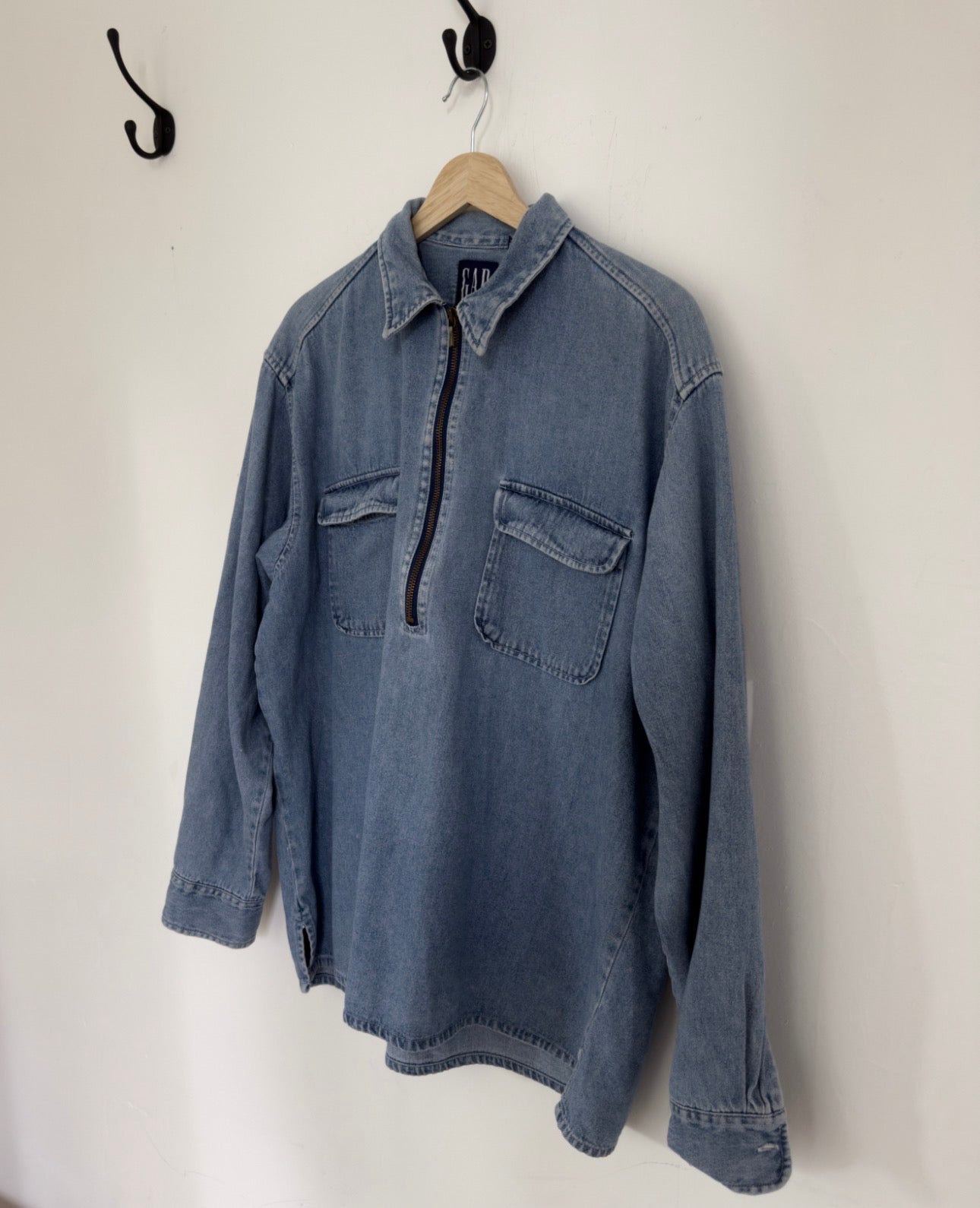 Denim Pullover