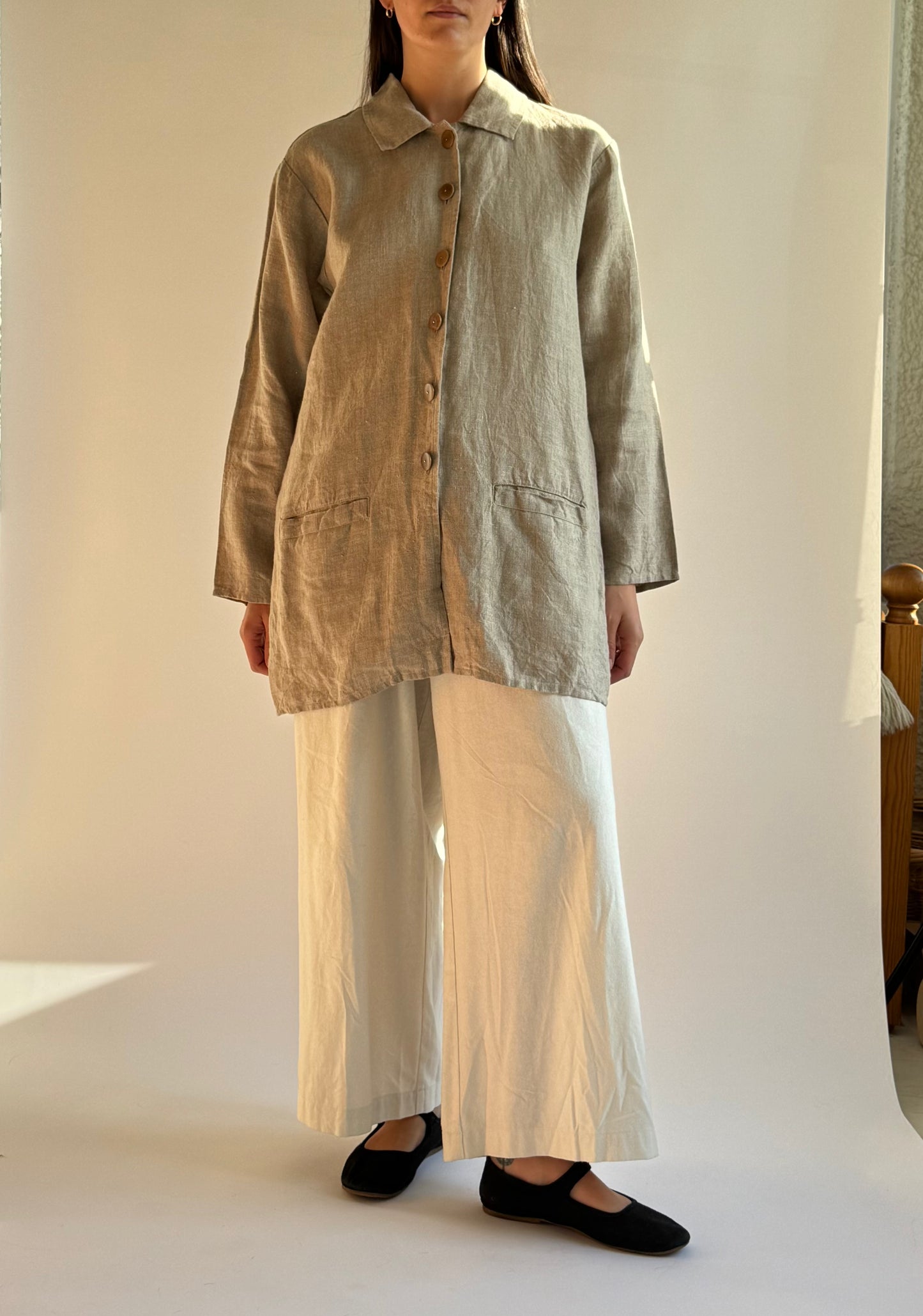 Vintage FLAX Linen Jacket