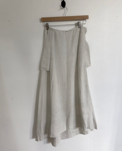 Antique French Linen Skirt
