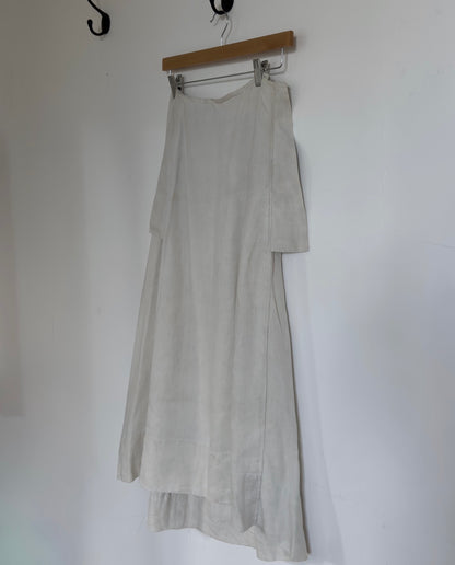 Antique French Linen Skirt