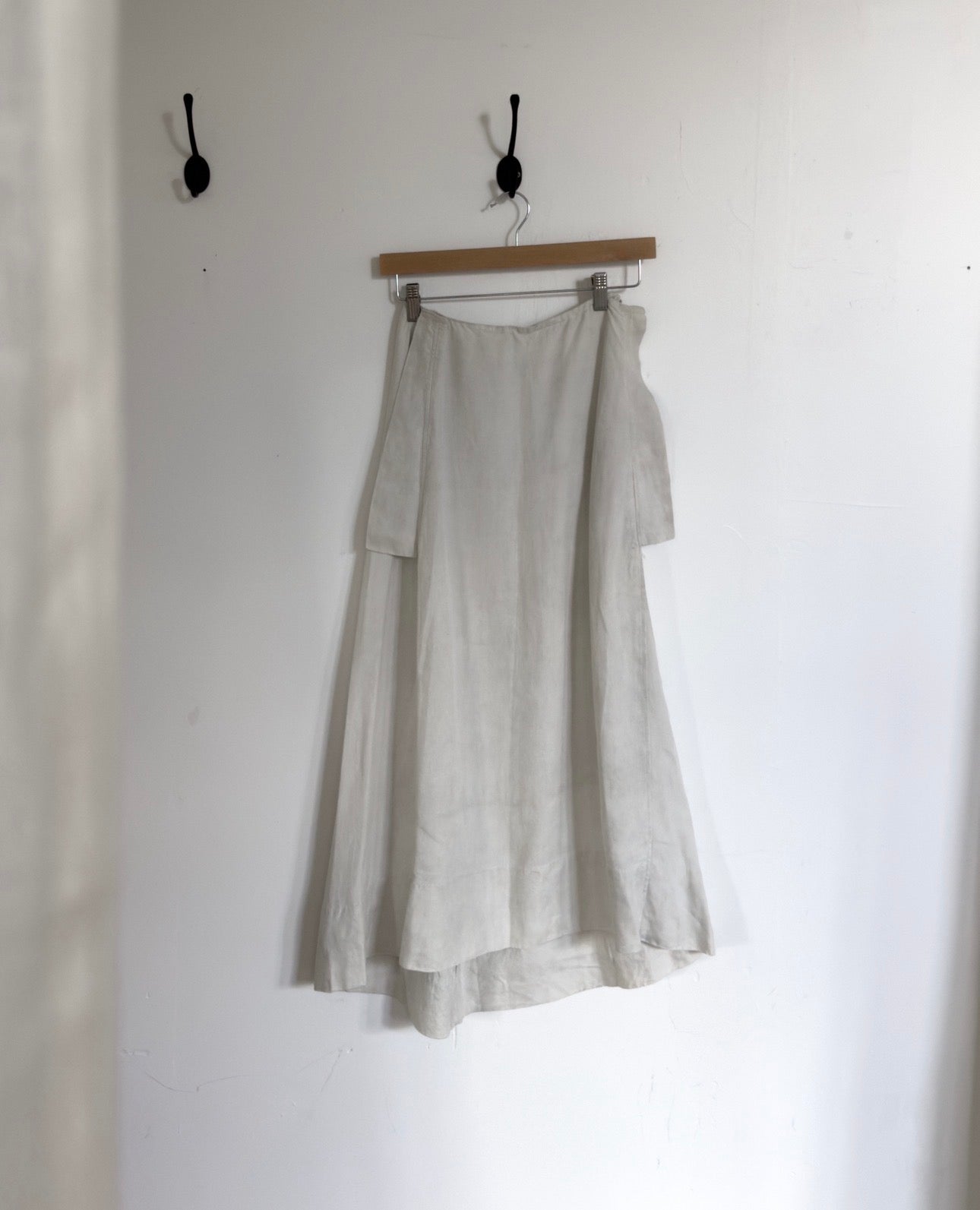 Antique French Linen Skirt