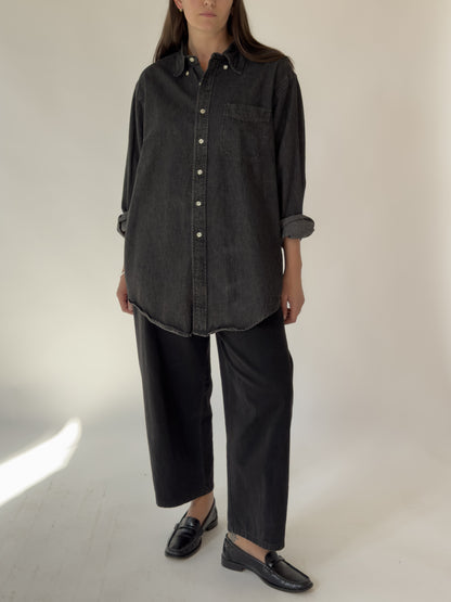 Vintage J Crew Denim Button Up