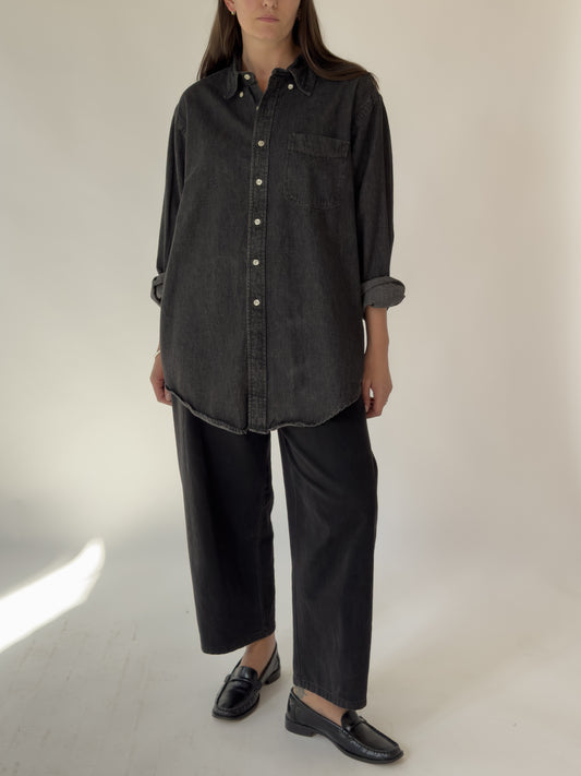 Vintage J Crew Denim Button Up
