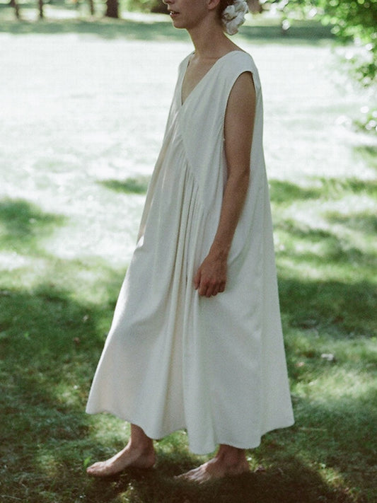 The Raw Silk Dress