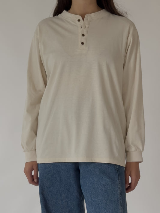 Vintage Cotton Henley