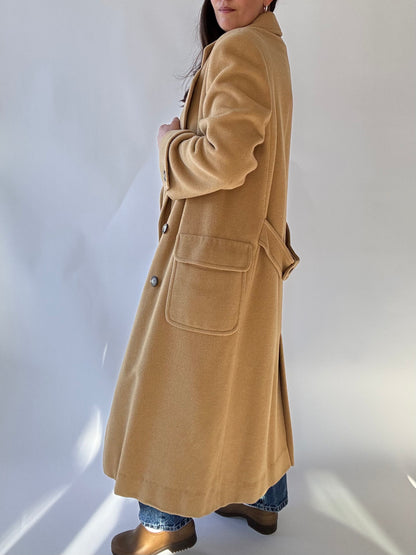 Vintage Camel Hair Coat