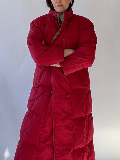 Vintage Reversible Goose Down Puffer