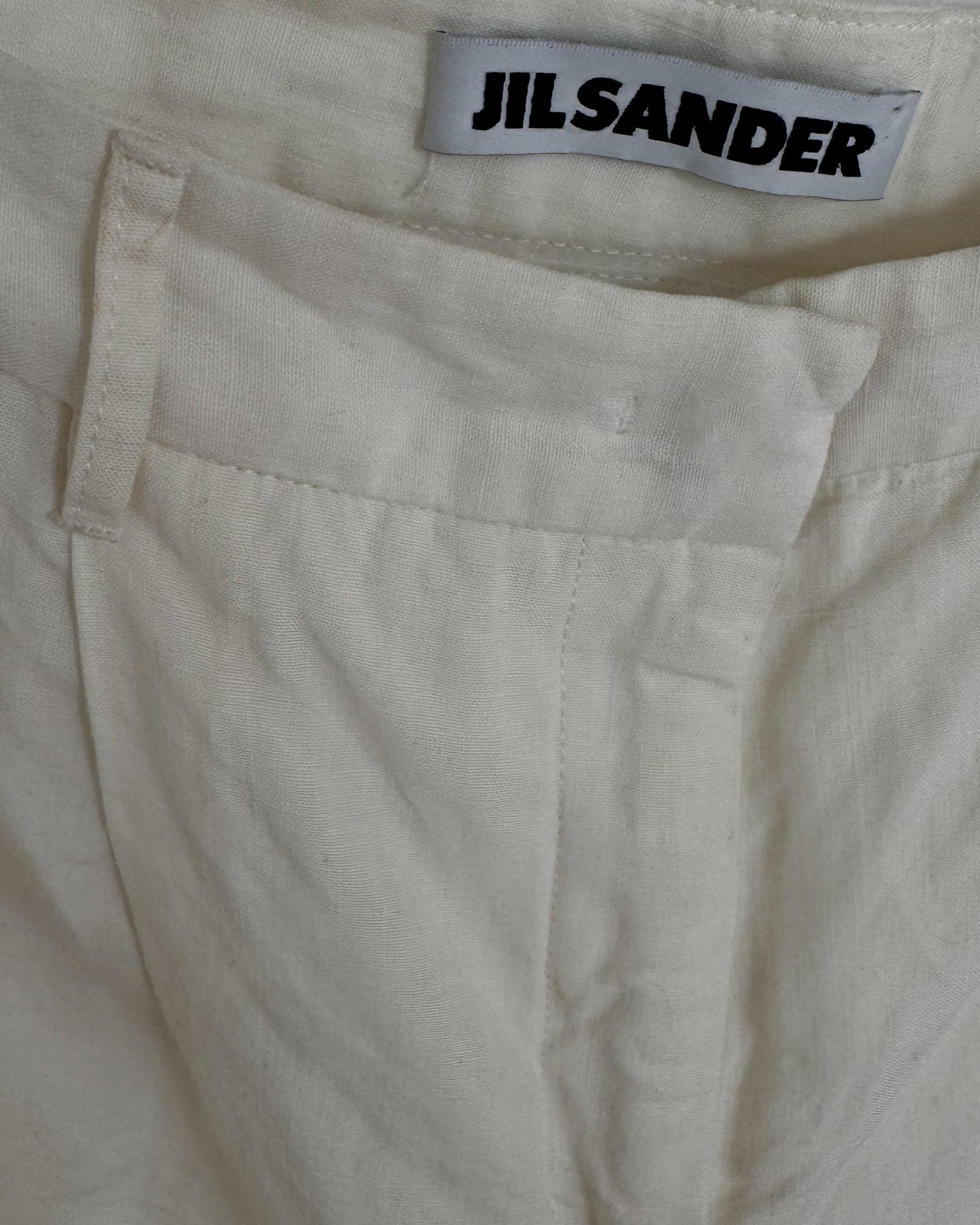 Jil Sander Linen Shorts