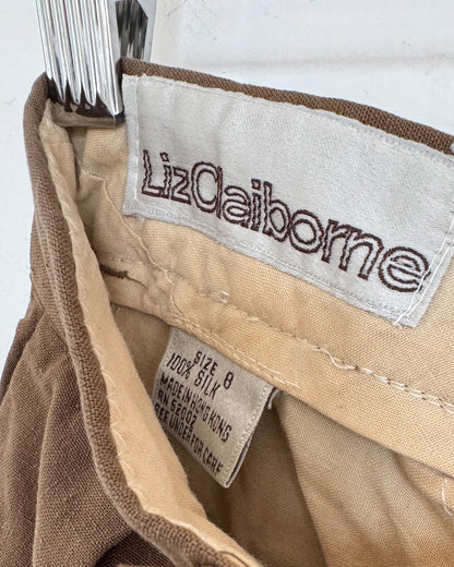 Raw Silk Trousers