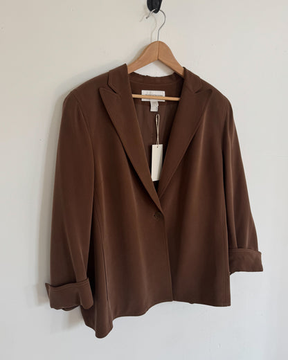 Silk Blazer