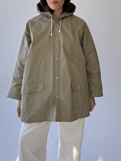 Vintage Lined Rain Jacket