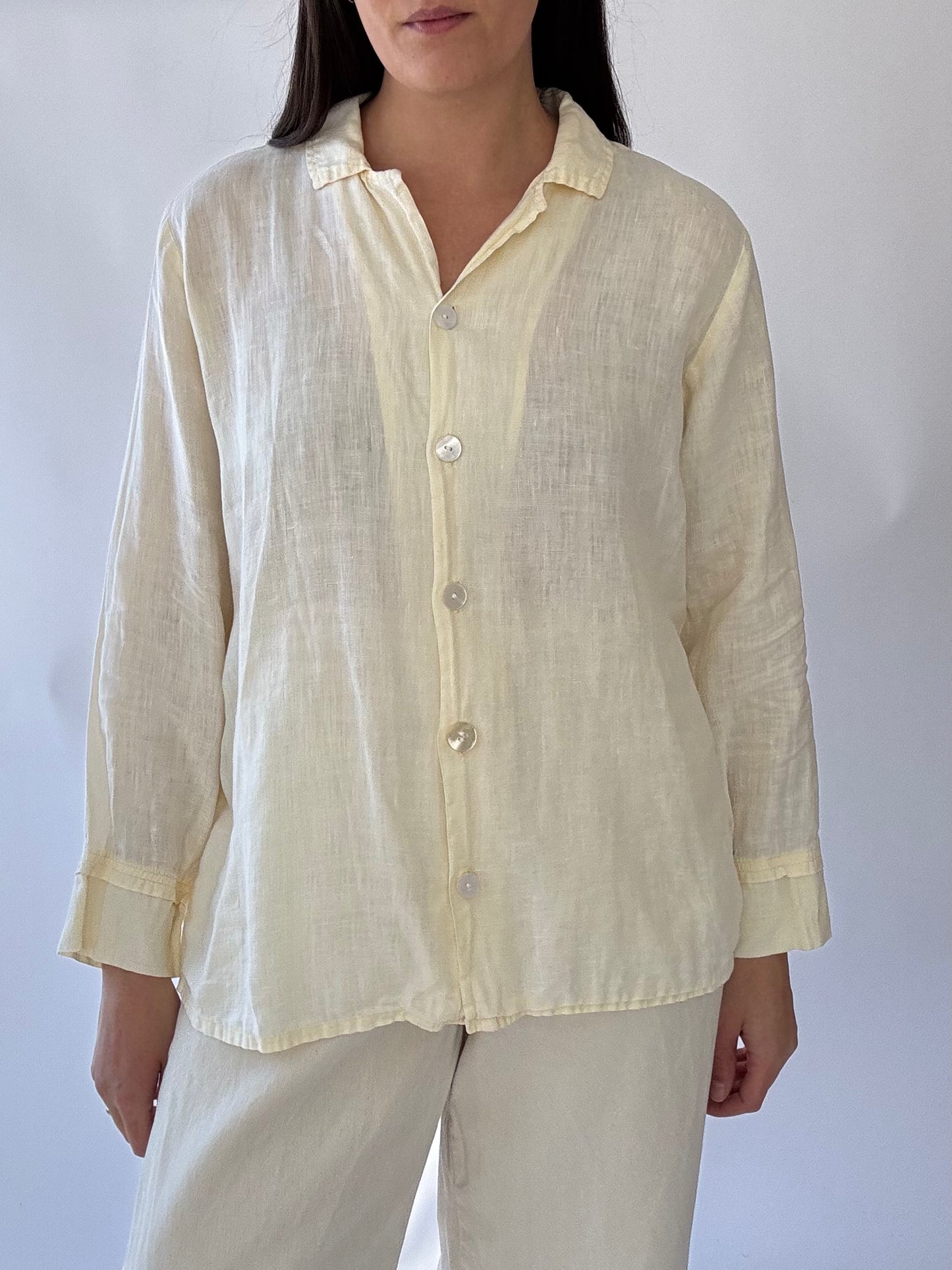 Vintage FLAX Linen Shirt