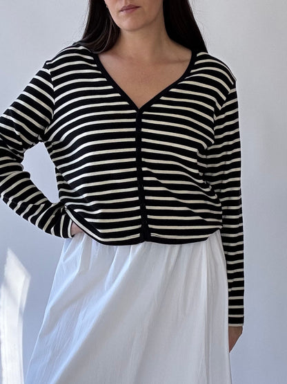 Vintage Cotton Stripe Top