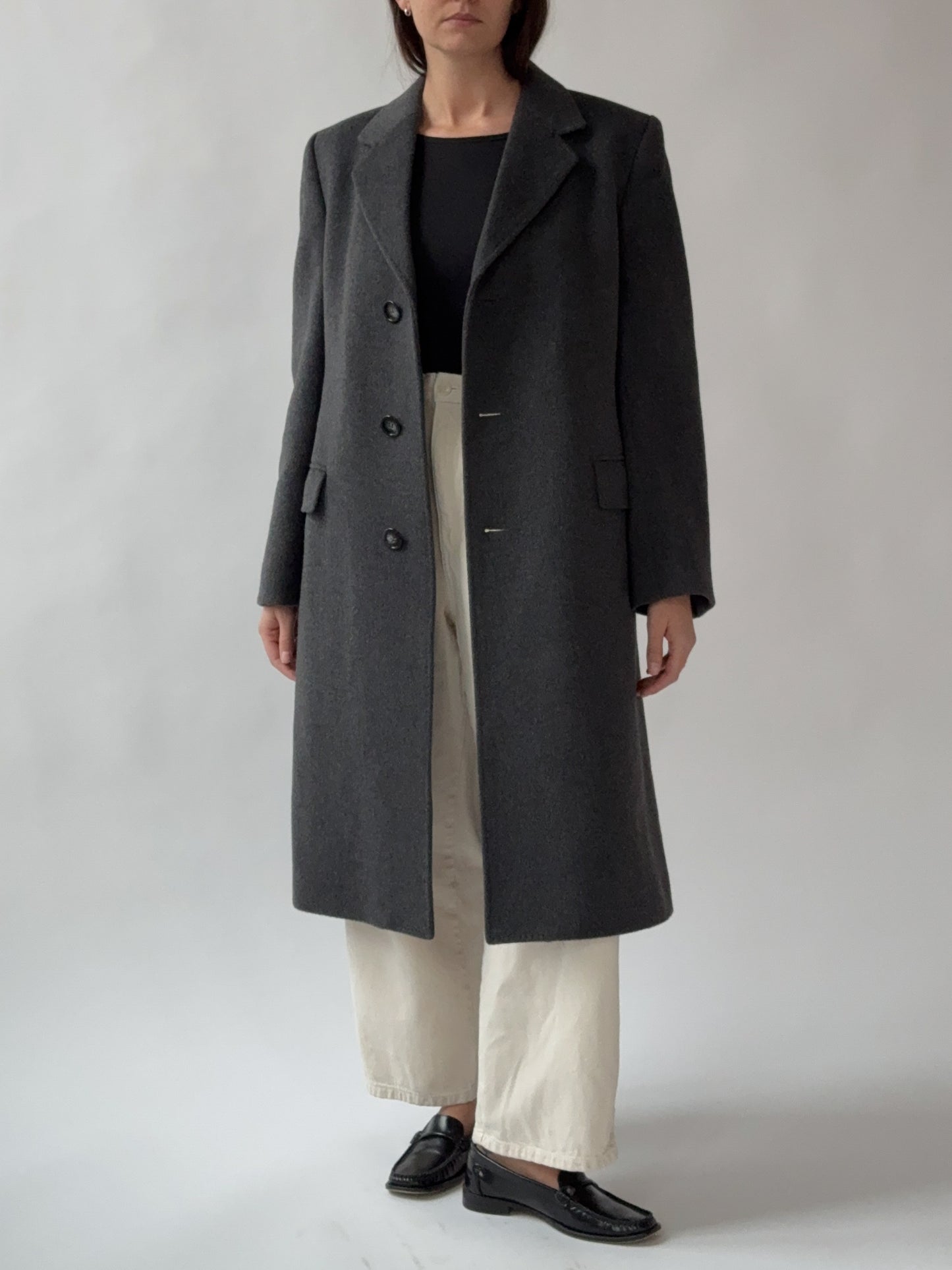 Vintage Wool Overcoat