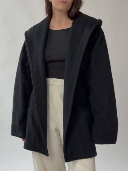 Vintage Wool Wrap Coat