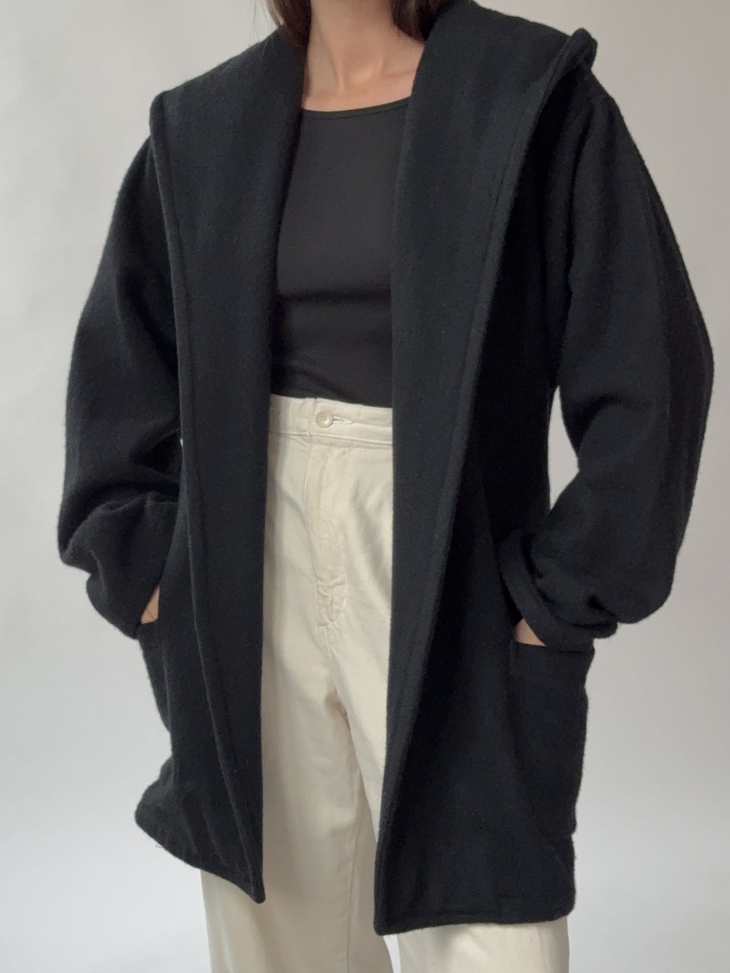 Vintage Wool Wrap Coat