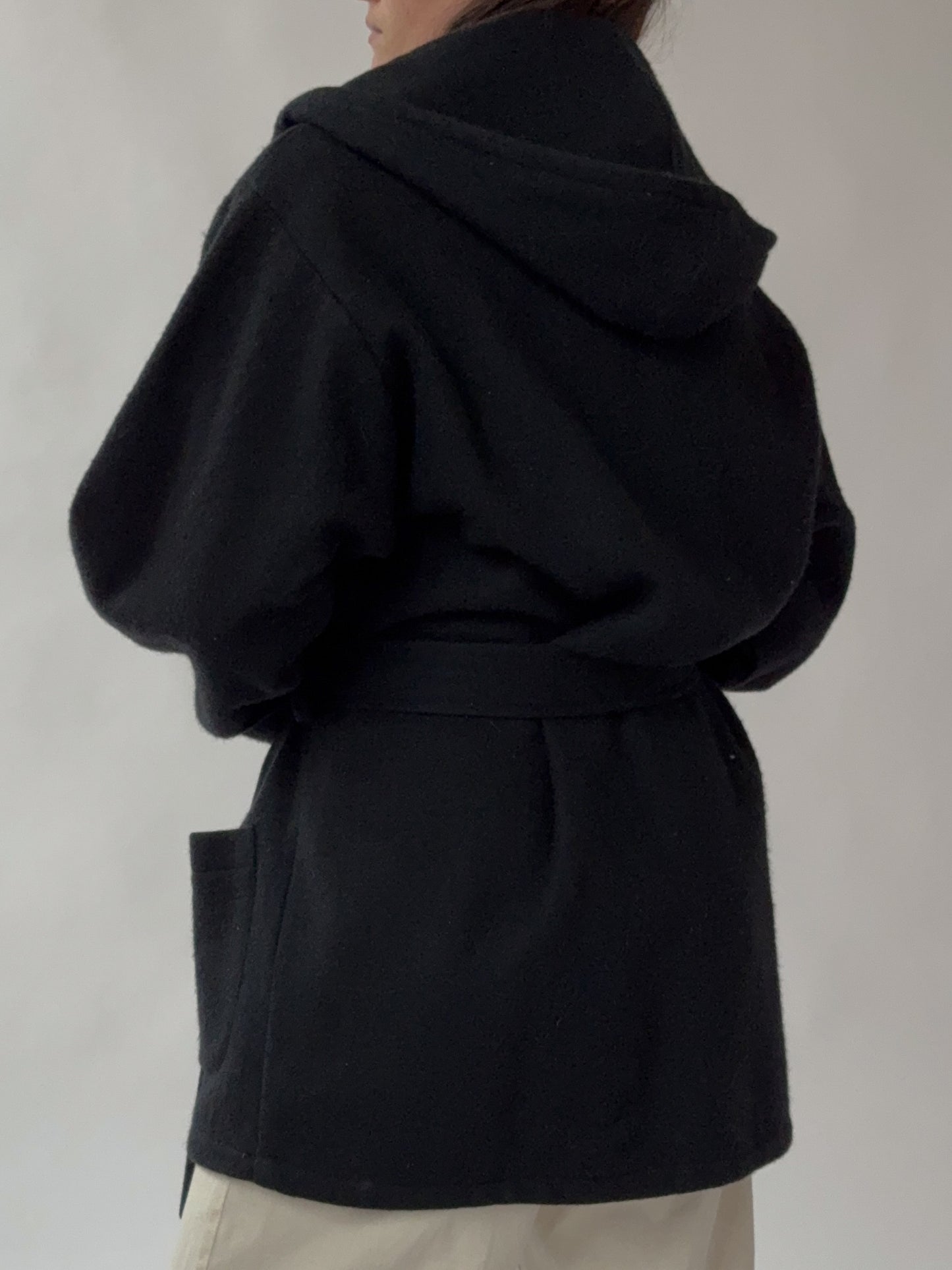 Vintage Wool Wrap Coat