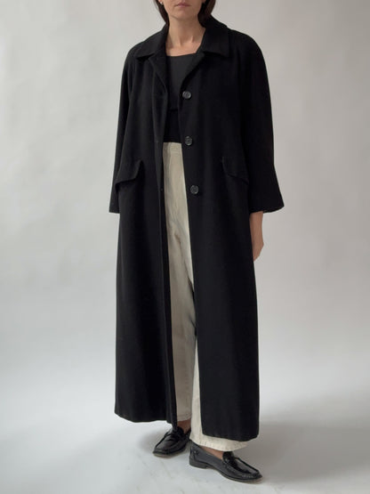 Vintage Cashmere Wool Overcoat