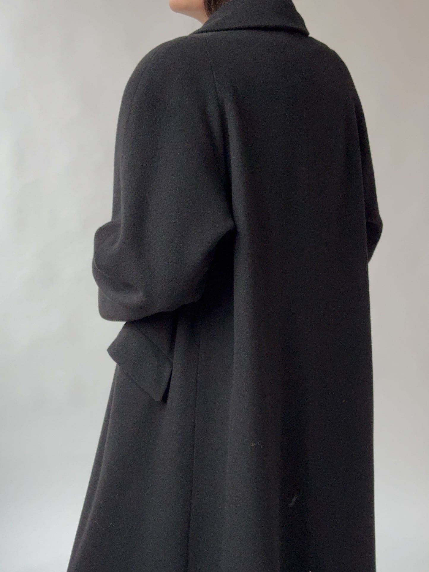Vintage Cashmere Wool Overcoat