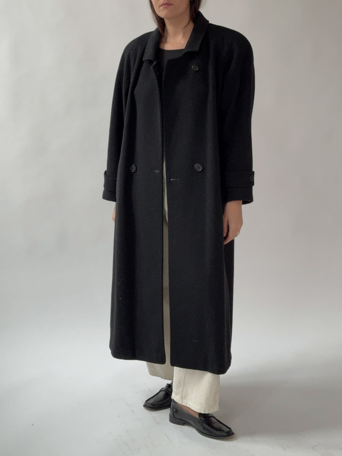 Vintage Wool Overcoat