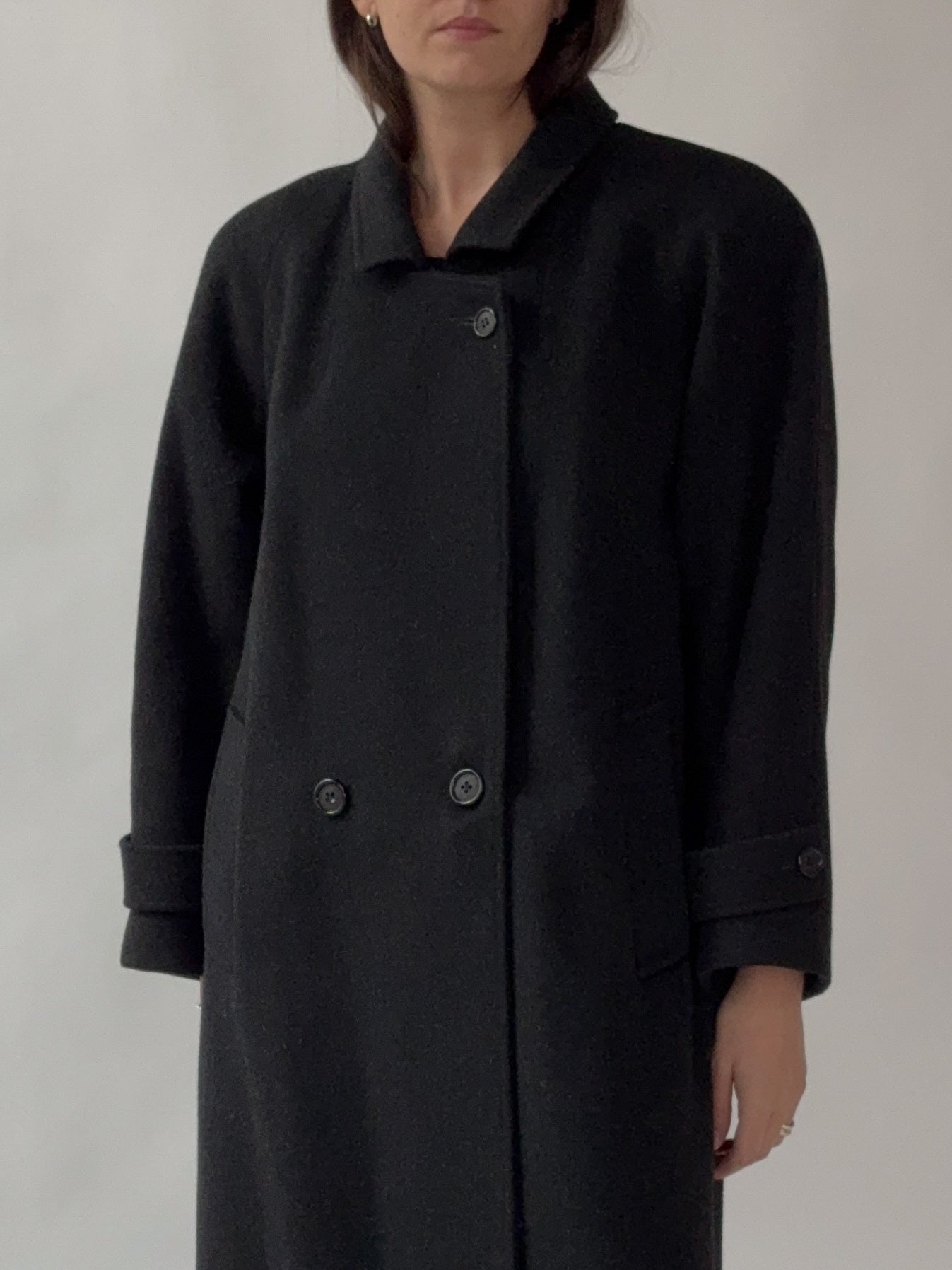 Vintage Wool Overcoat