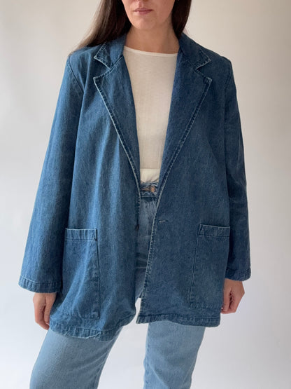 Vintage Denim Blazer