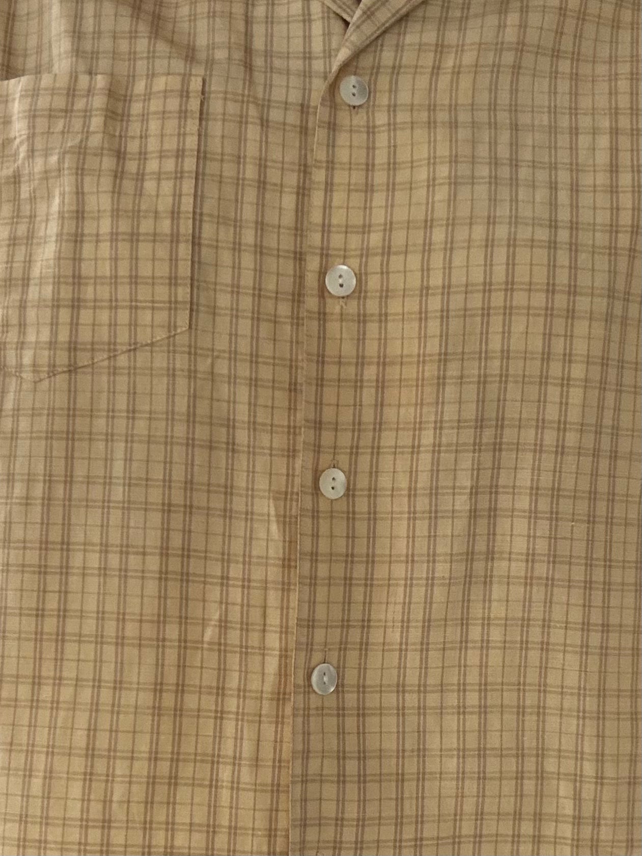 Vintage Silk Linen Shirt