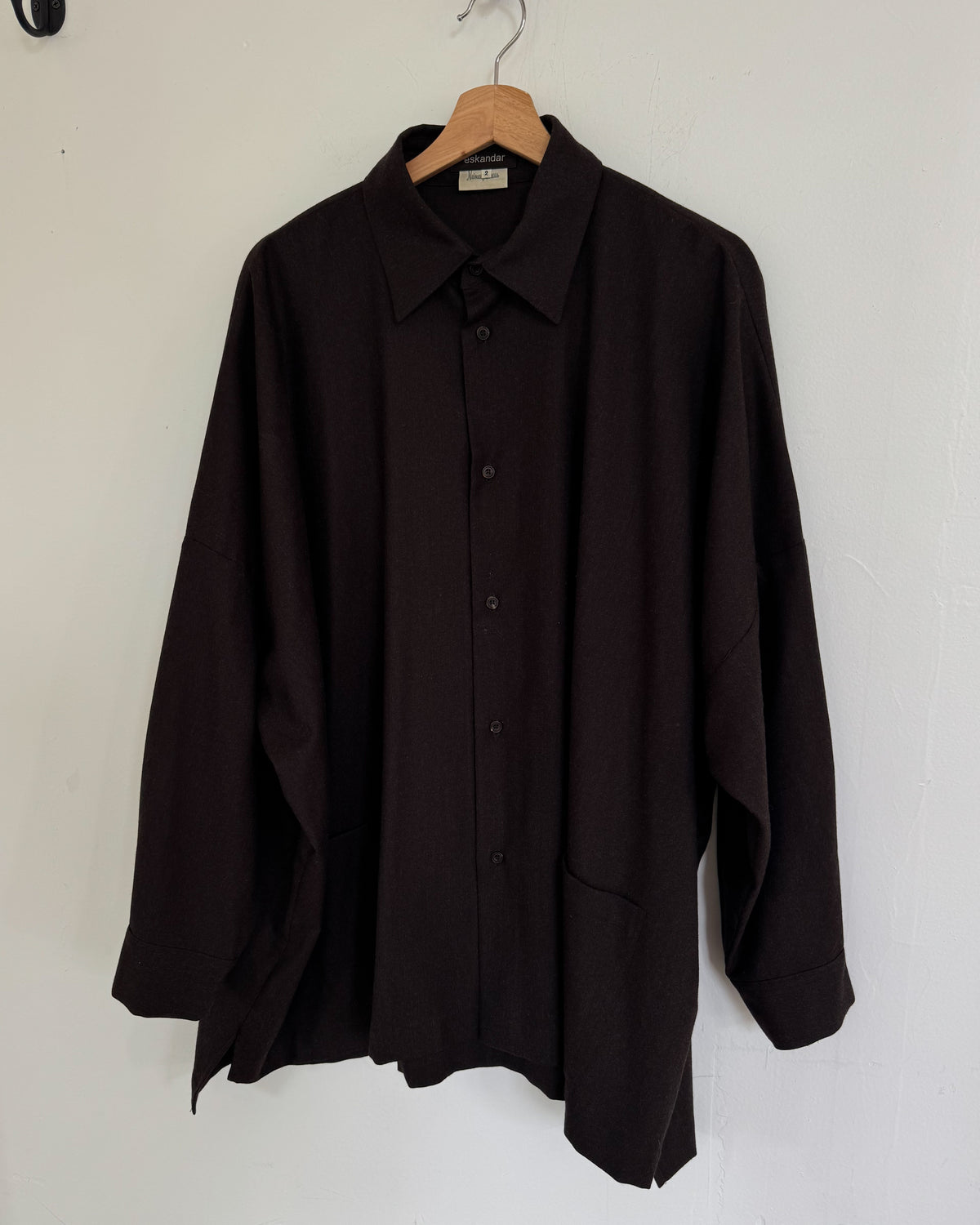 Eskandar Wool Shirt