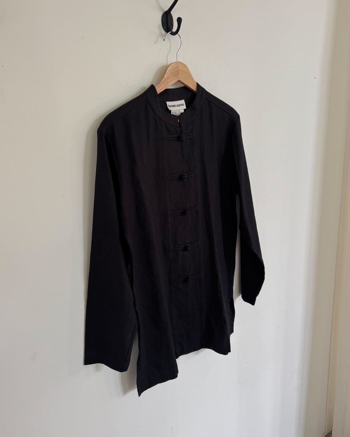 Linen Pankou Closure Jacket
