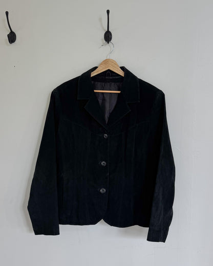 Suede Crop Jacket