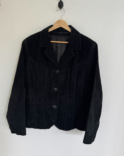 Suede Crop Jacket