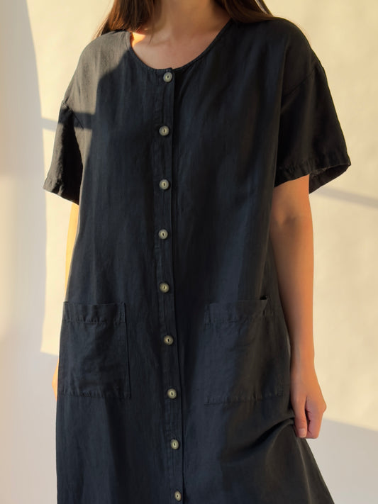 Vintage Linen Dress
