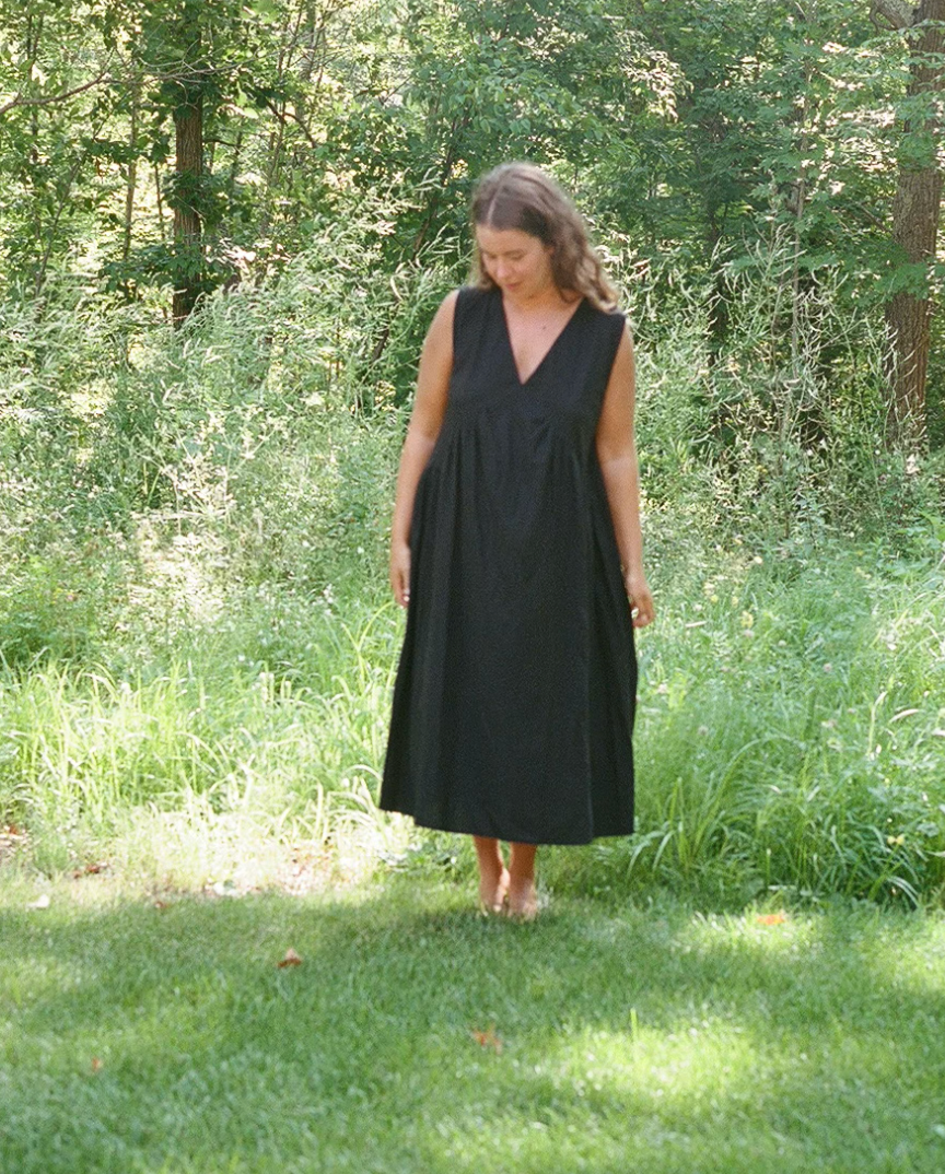 The Raw Silk Dress