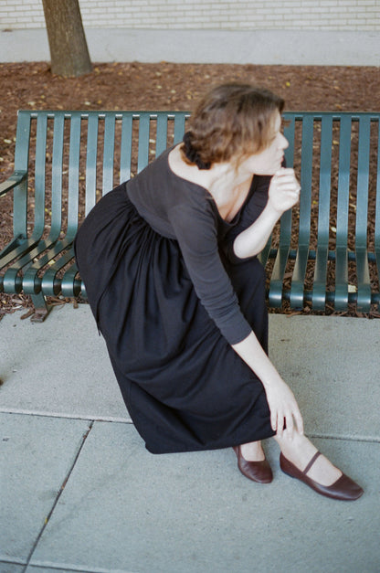 The Raw Silk Skirt